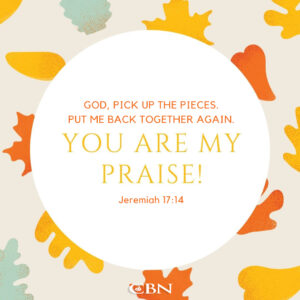 You are my praise!