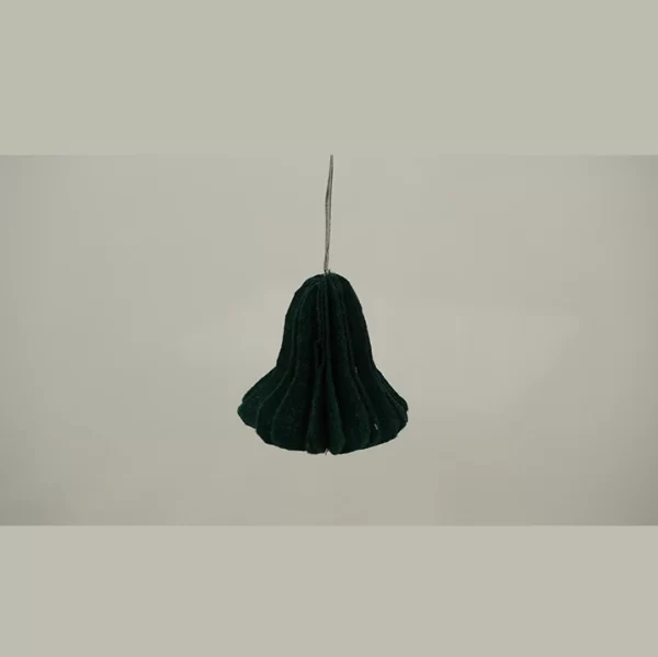 Green Felt Bell